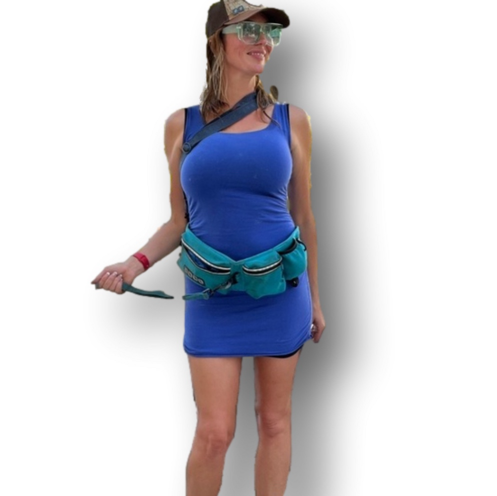 Reversible Side Cinch Mini Dress - Picture 6 of 6